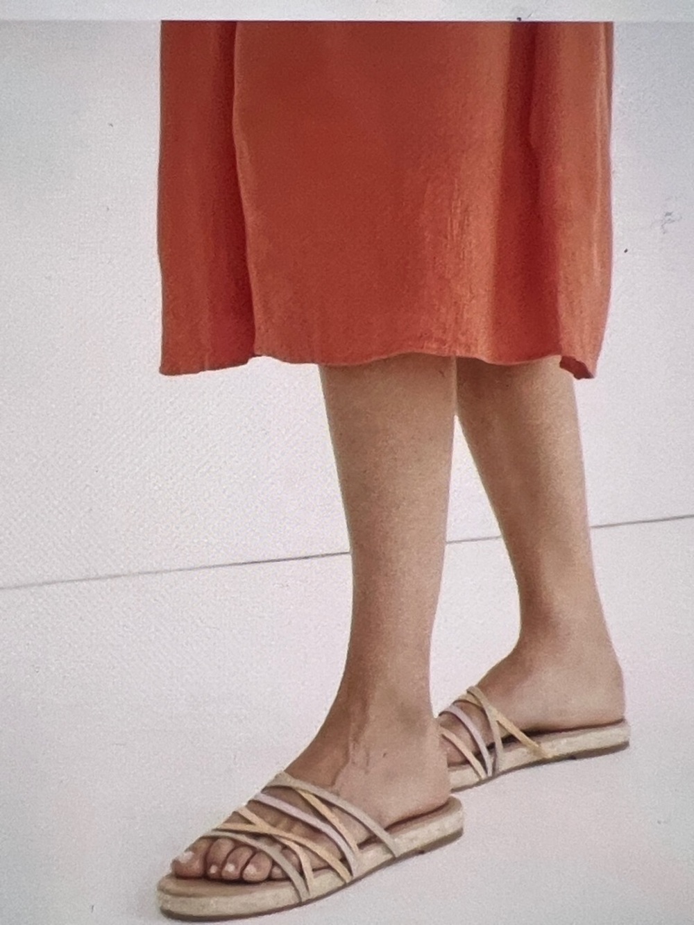Madewell Leather Katheryn Sandal Slides Size 9.5